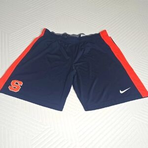 Men's Nike Syracuse University Blue and Red Athletic Shorts